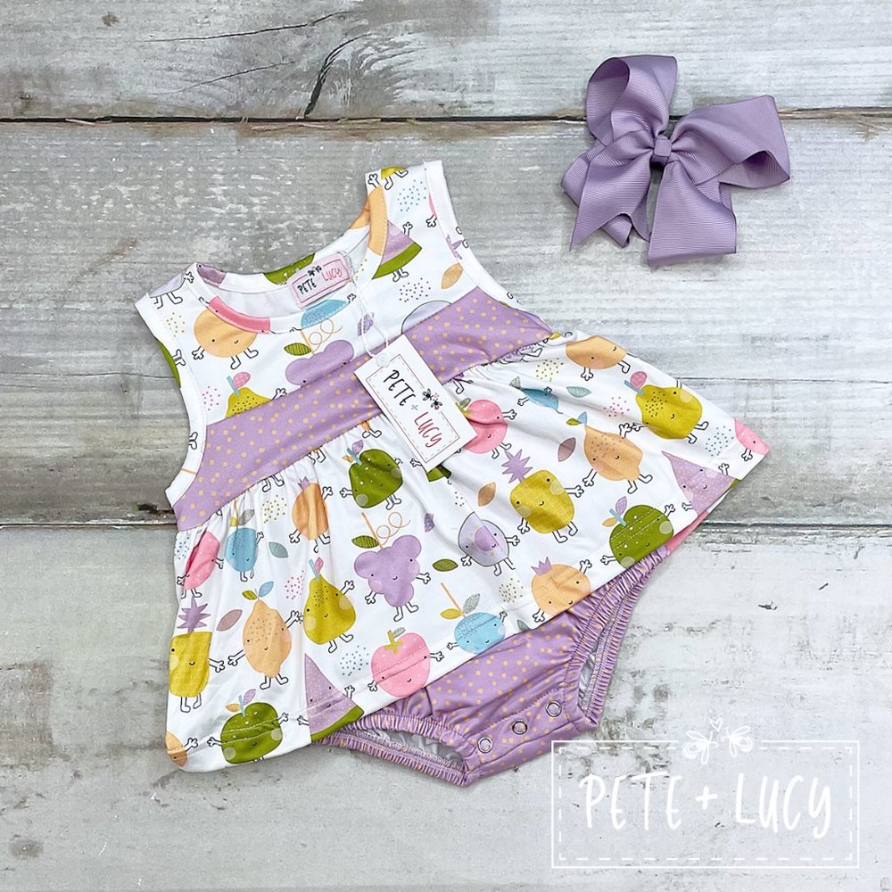 Funny Fruit Infant Romper
